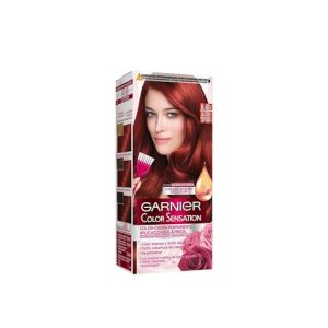 Tinte Permanente Color Sensation Garnier N6.60 Rojo Intenso
