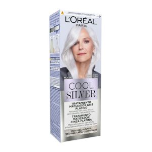 Tratamiento Matizador Cool Silver L'Oréal Paris Tono Blanco Puro