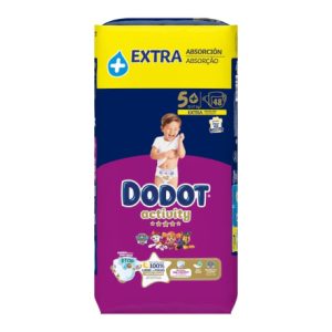 Pañales Activity Talla 5+ (12-17 Kg) Dodot 48 Uds