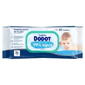 Toallitas Húmedas Aqua 99% Dodot 60 Uds