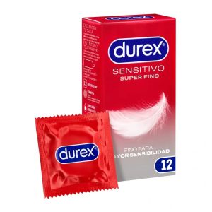 Preservativos Sensitivo Super Fino Durex 12 Uds