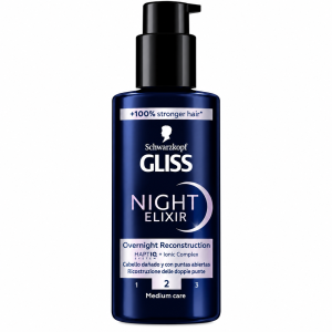 Sérum Capilar Night Elixir Medium Care Gliss 100Ml