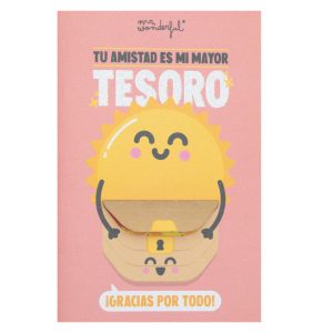 Postal Tu Amistad Es Mi Mayor Tesoro Mr. Wonderful