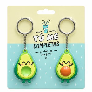 Llavero De Peluche Aguacate Mr. Wonderful