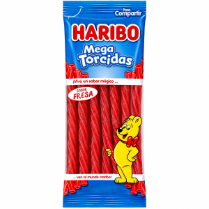 Gominolas Mega Torcidas Haribo 200Gr