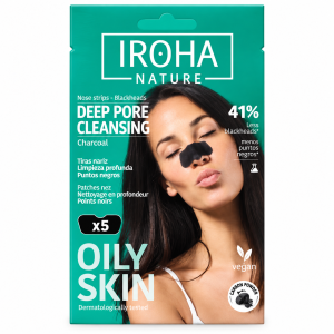 Parches De Nariz Limpieza Puntos Negros Iroha Nature 5 Uds