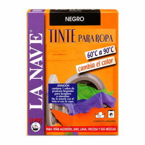 Tinte Para Ropa Negro 2S/20G