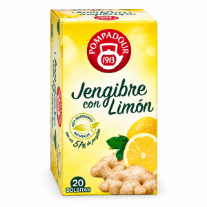 Infusión Jengibre Con Limón Pompadour 20 Uds