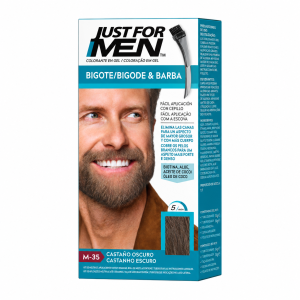 Tinte Para Bigote Y Barba Just For Men M35 Castaño Oscuro