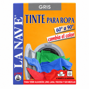 Tinte Para Ropa Gris La Nave 2x20Gr