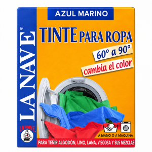 Tinte Para Ropa Azul Marino La Nave 2x20Gr