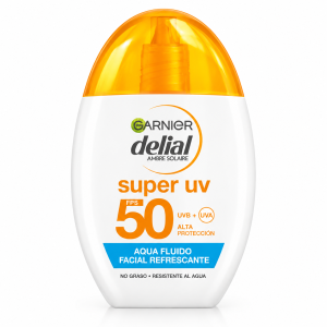 Fluido Solar Refrescante Super UV SPF50 Delial 50Ml