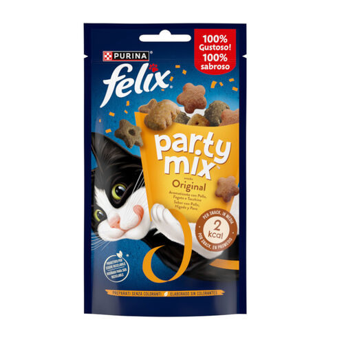 Snack Gatos Party Mix Original Felix 60Gr
