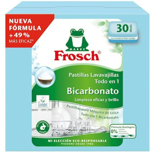 Lavavajillas En Cápsulas Todo En Uno Bicarbonato Frosch 30 Uds