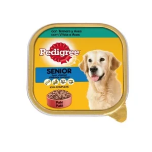 Comida Húmeda Perro Senior Ternera Y Aves Pedigree 300 Gr