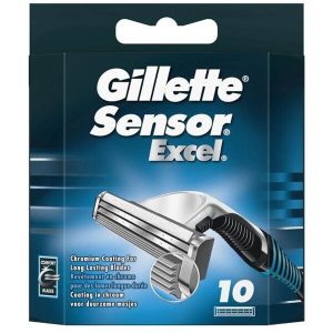 Recambios Máquina Sensor Excell Gillette 10 Uds