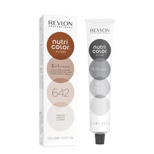 Mascarilla De Color NutriColor Filters Revlon Professional N642 Castaño