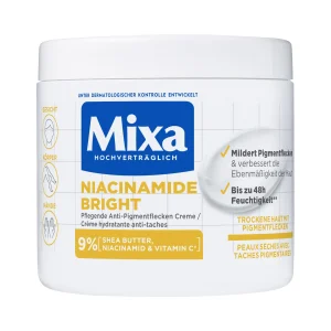 Crema Hidratante Antimanchas Niacinamide Bright Mixa 400 Ml