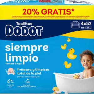 Toallitas Húmedas Dodot 208 Uds