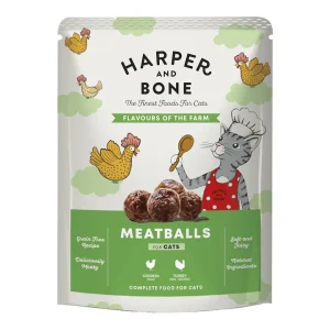 Comida Húmeda Gatos Grain Free Pollo Y Pavo Harper & Bone 85 Gr